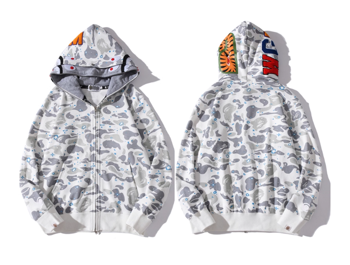 Bape Shark Zip Up Hoodie