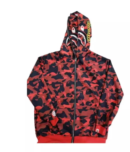 Bape Shark Zip Up Hoodie