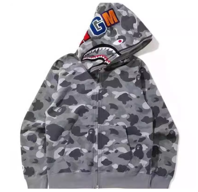 Bape Shark Zip Up Hoodie