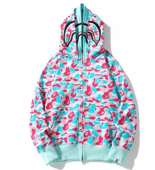 Bape Shark Zip Up Hoodie