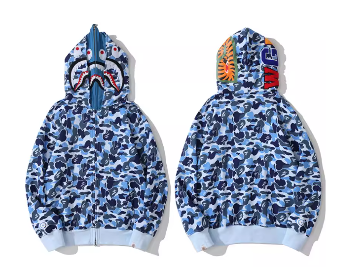 Bape Shark Zip Up Hoodie