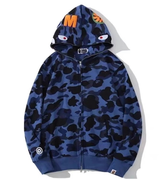 Bape Shark Zip Up Hoodie
