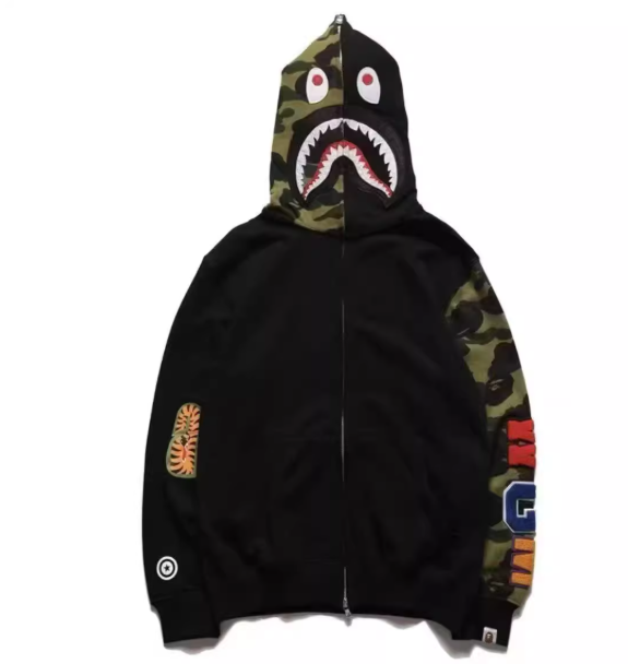 Bape Shark Zip Up Hoodie