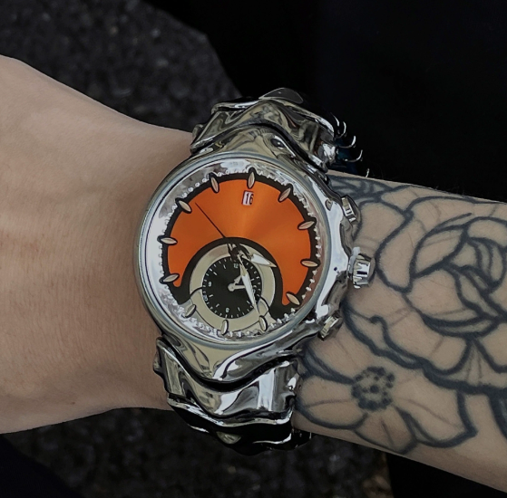 Y2K Cyber Fossil Watch