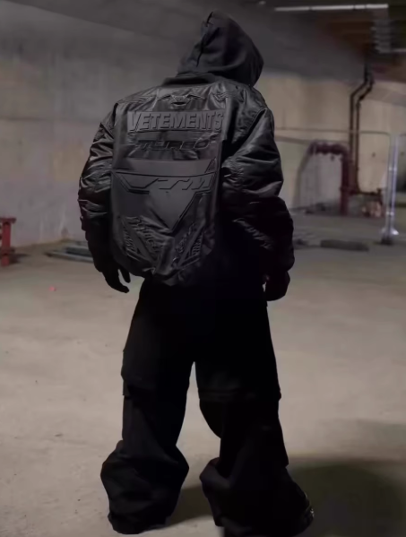 Vetements All Black Bomber Jacket