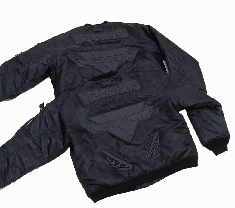 Vetements All Black Bomber Jacket