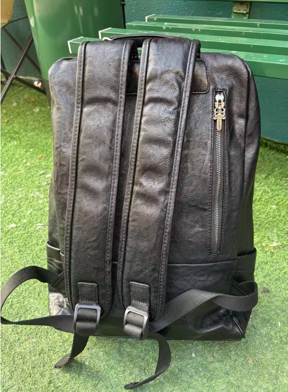 Chrome Hearts Leather Backpack