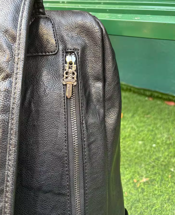 Chrome Hearts Leather Backpack