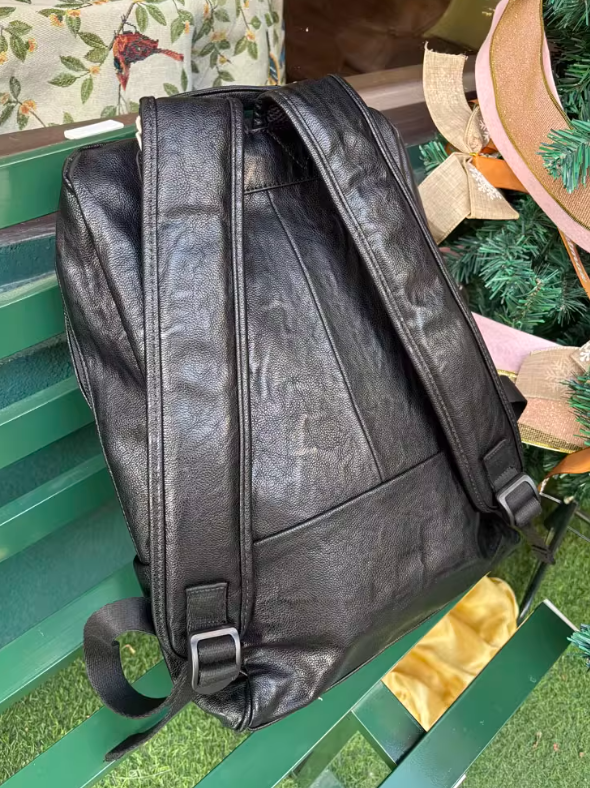 Chrome Hearts Leather Backpack