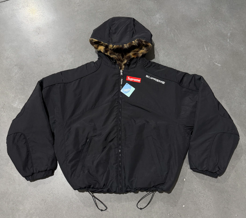 Supreme Cheetah Reversible Windcheater Jacket