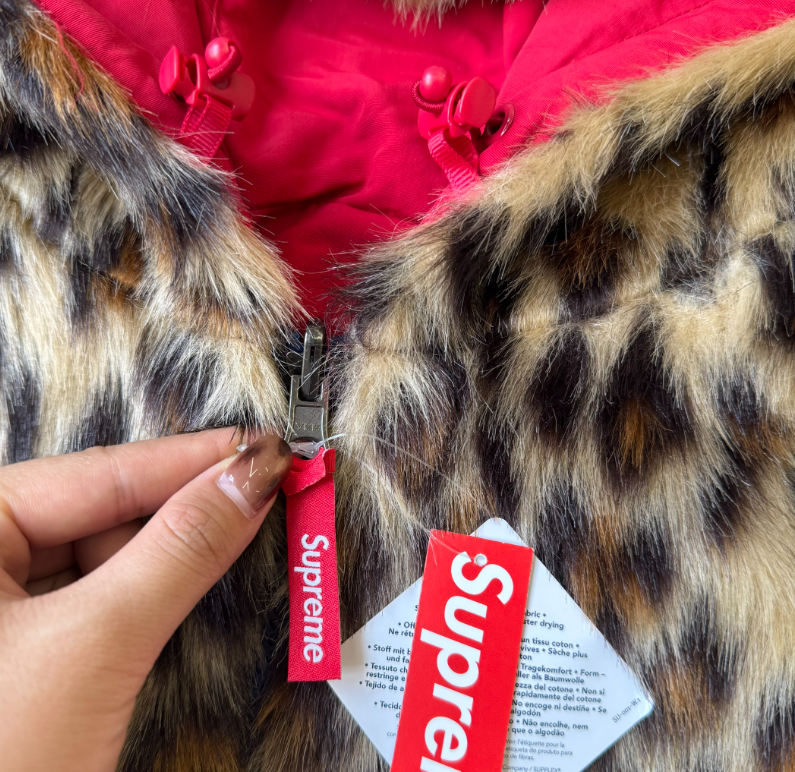 Supreme Cheetah Reversible Windcheater Jacket