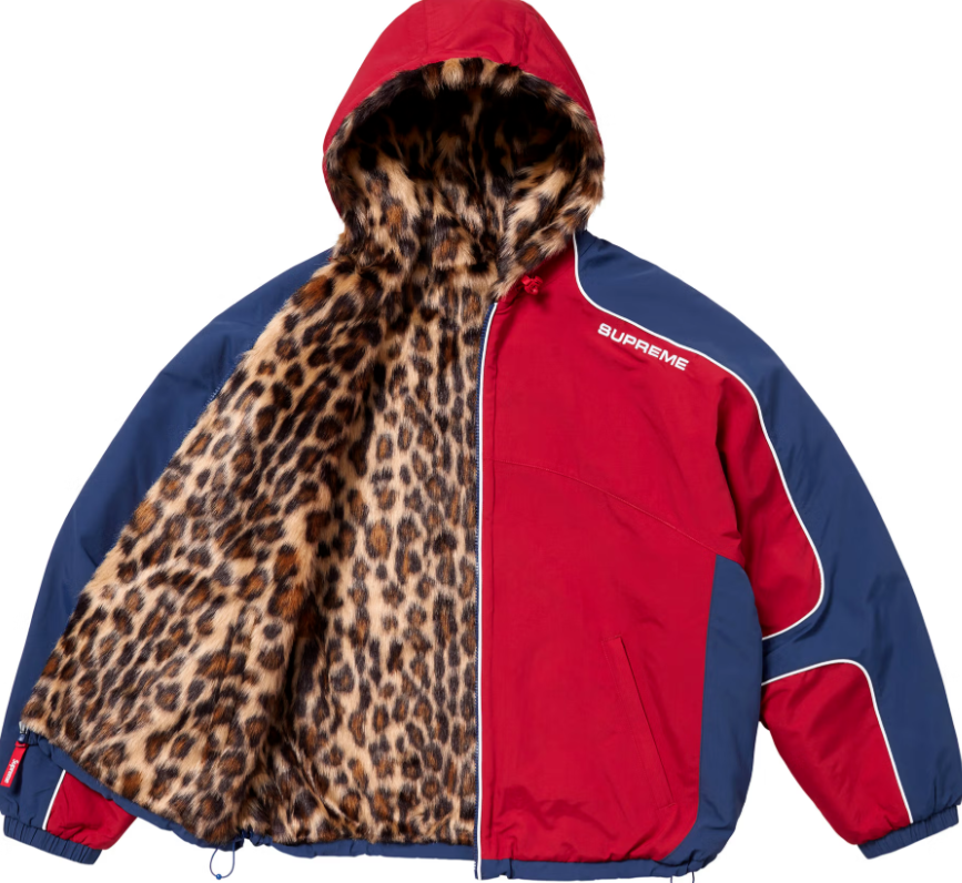 Supreme Cheetah Reversible Windcheater Jacket