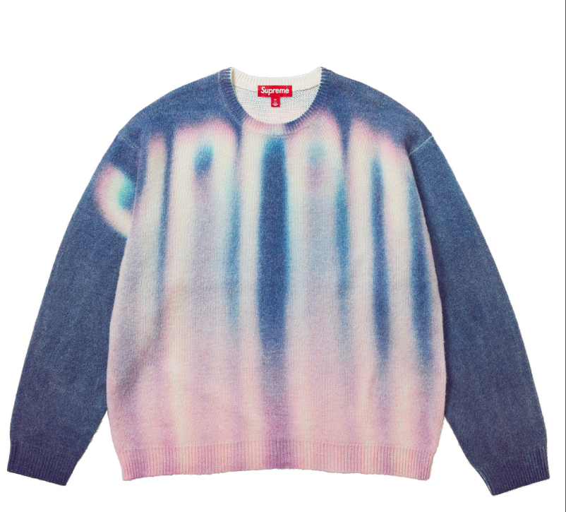 Supreme BLURRED LOGO Sweater