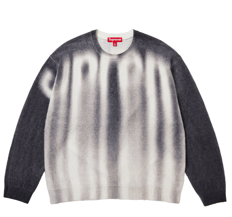 Supreme BLURRED LOGO Sweater