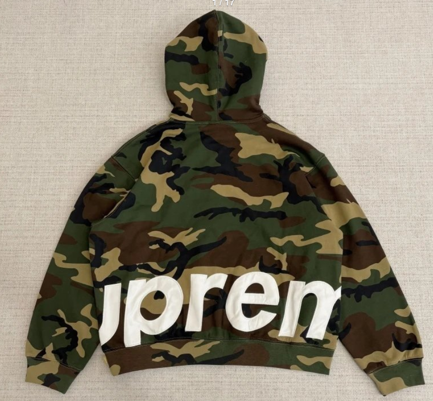 Supreme Big Logo Hoodie