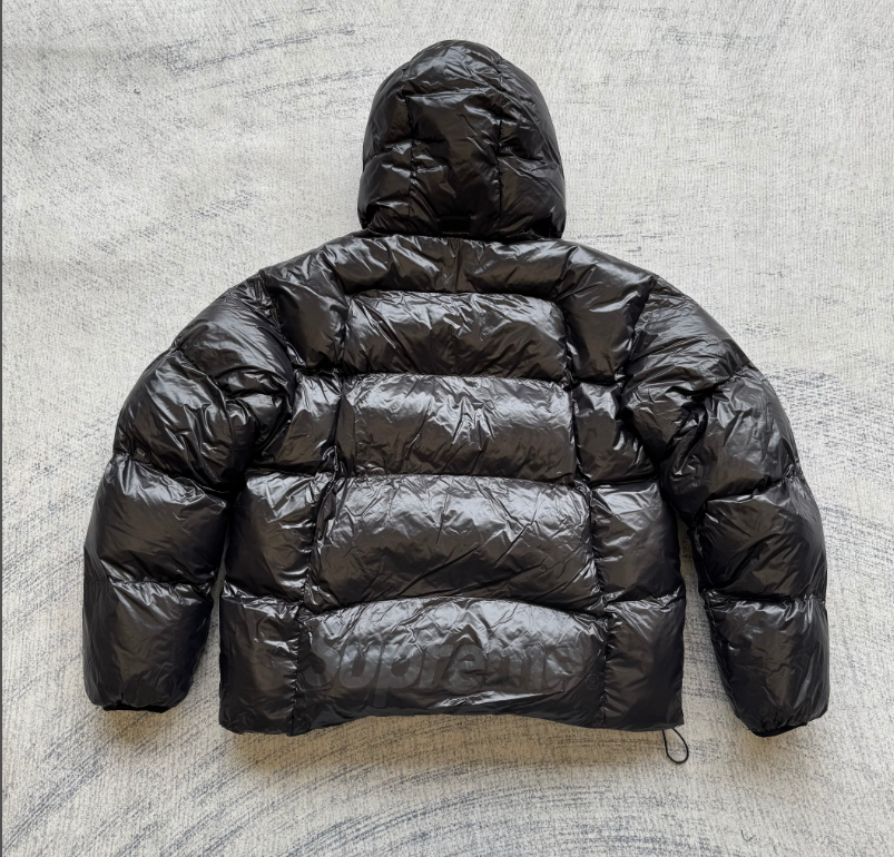 Supreme Back Print Puffer