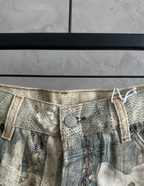 Acne Studios Trompe-l’Œil Pearl Chain Print Jeans