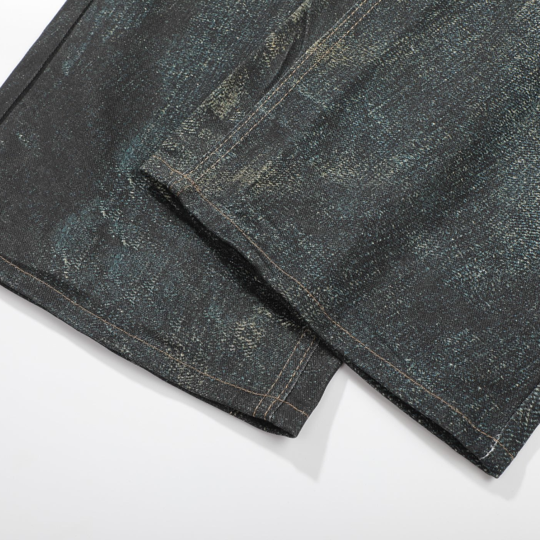 Acne Studios 1996 Trompe-l’Œil Chain Print Jeans