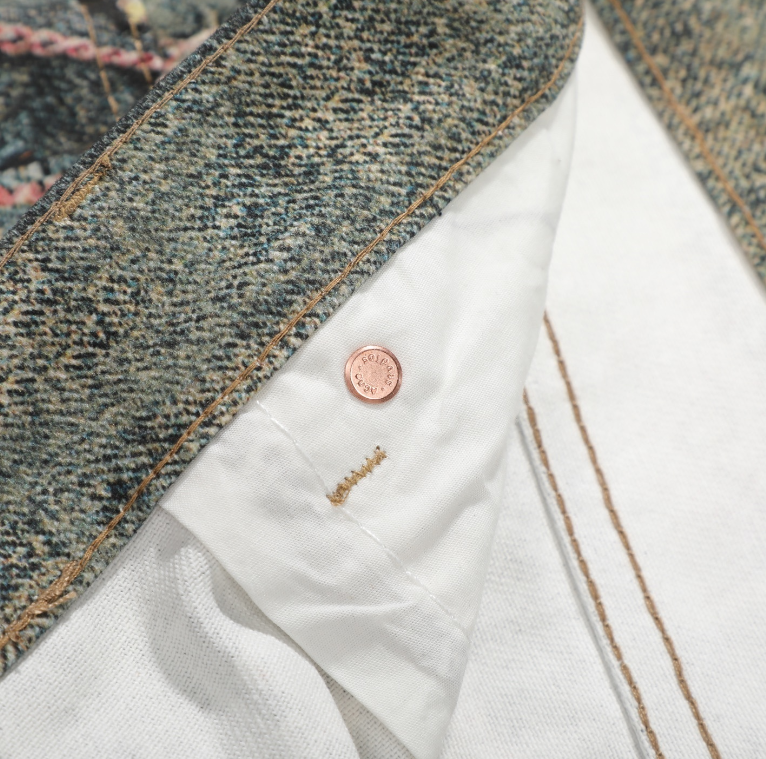 Acne Studios 1996 Trompe-l’Œil Chain Print Jeans