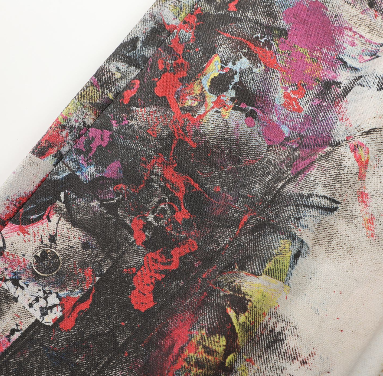 Acne Studios – 1996 Abstract Paint Print Cargo Jeans