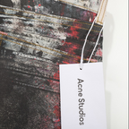 Acne Studios – 1996 Abstract Paint Print Cargo Jeans