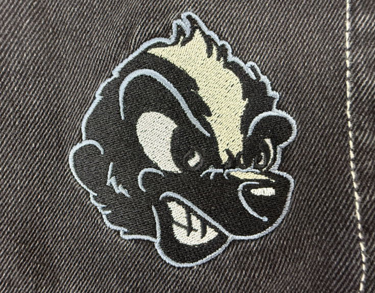 JNCO Skunk Head Denim
