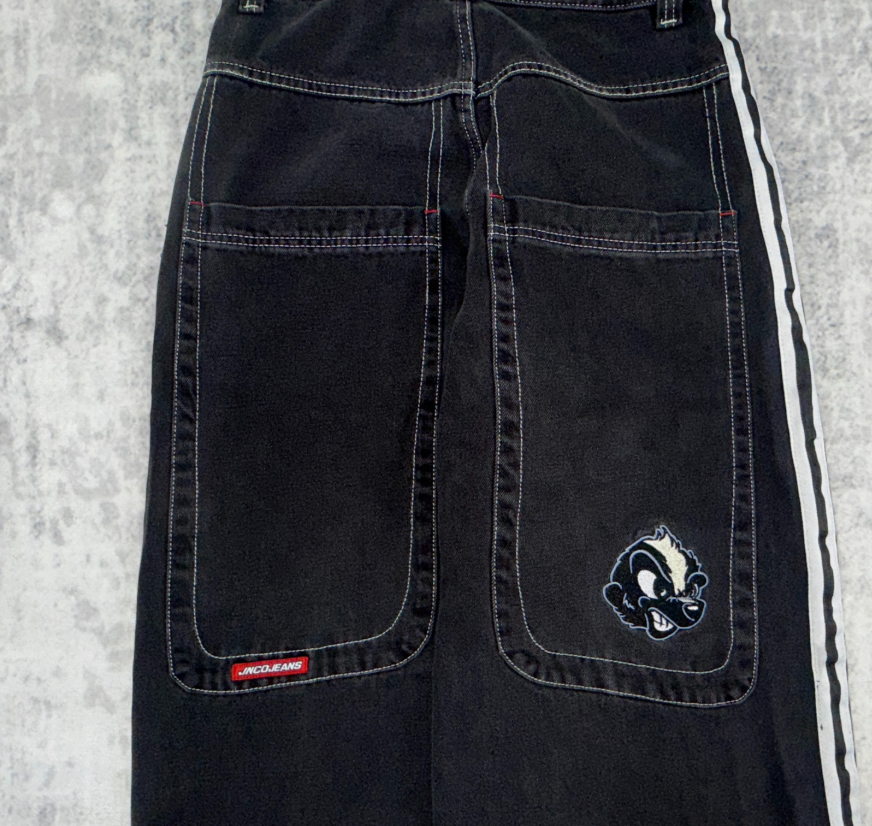 JNCO Skunk Head Denim