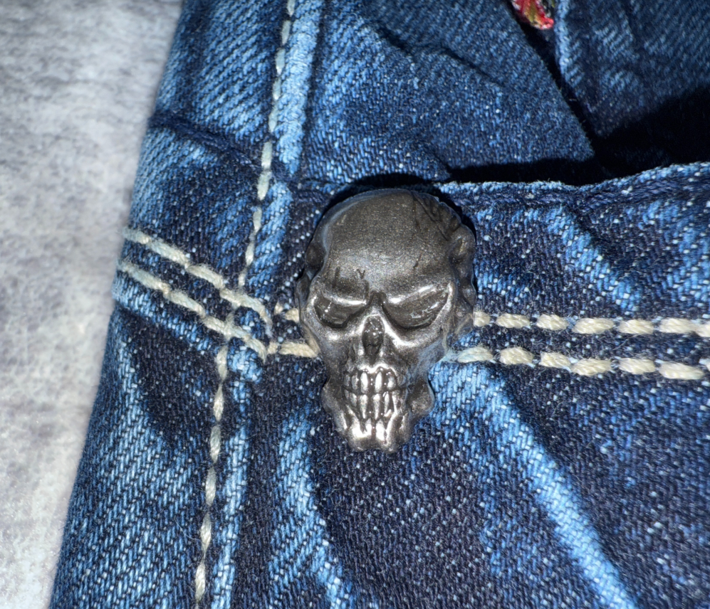 JNCO Rose Skull Denim