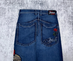 JNCO Rose Skull Denim