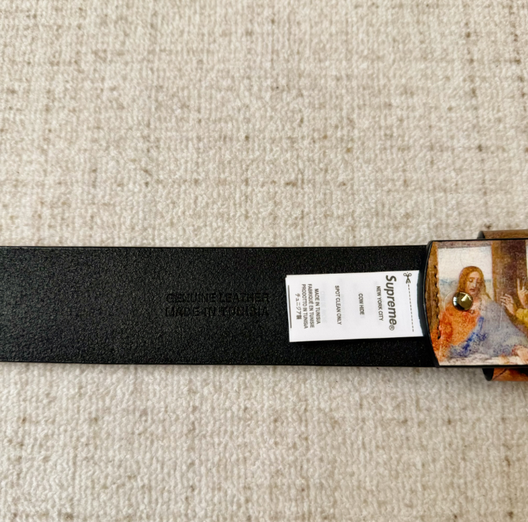 Supreme The Last Supper Belt