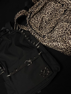 Opium Cheetah/Black Backpack Bag