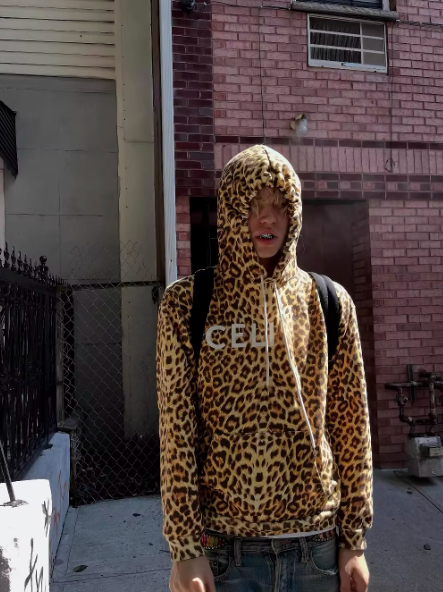 Opium Celine Cheetah Hoodie