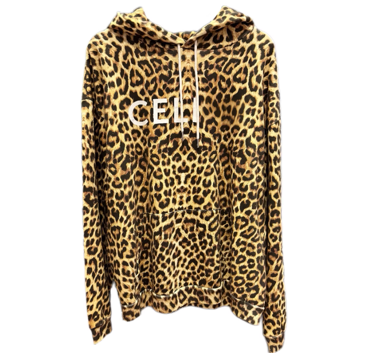 Opium Celine Cheetah Hoodie
