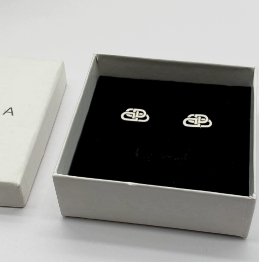 Balenciaga Pair Ear Rings