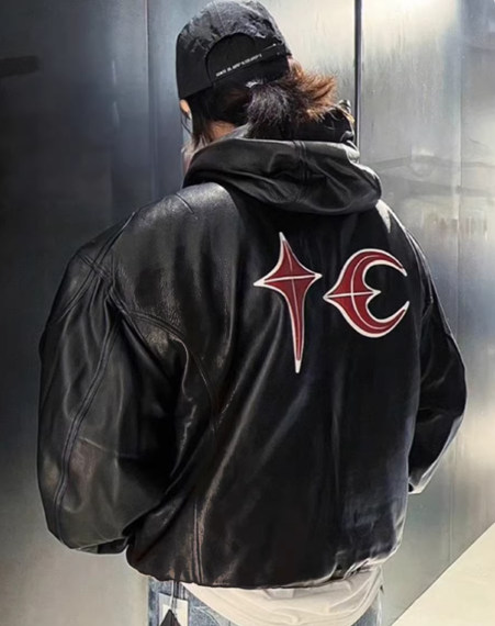Thug Club Leather Jacket