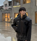 Thug Club Leather Jacket