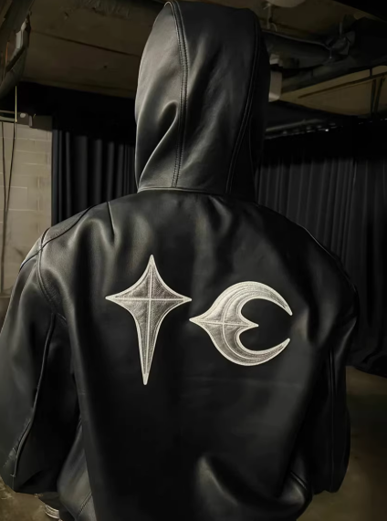 Thug Club Leather Jacket