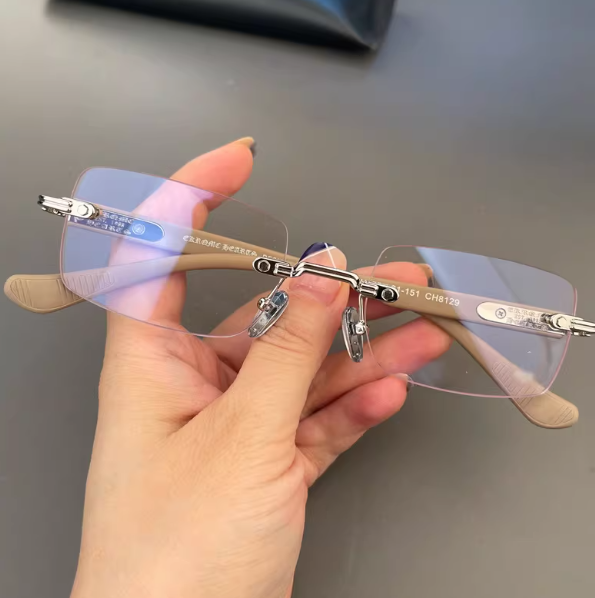 Chrome Hearts Rimless Glasses