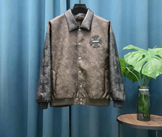 Chrome Hearts Leather Jacket