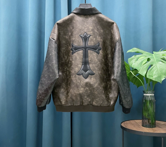 Chrome Hearts Leather Jacket