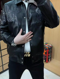 Chrome Hearts Leather Jacket