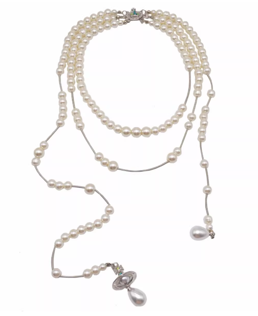 Vivienne Westwood Broken Pearl Neclace