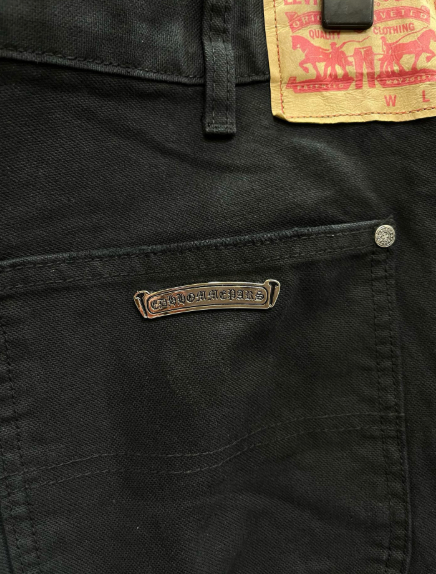Chrome Hearts Double Knee Carpenter Denim