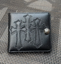 Chrome Hearts Patch Cross Leather Wallet
