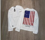 Chrome Hearts USA Flag Longsleeve