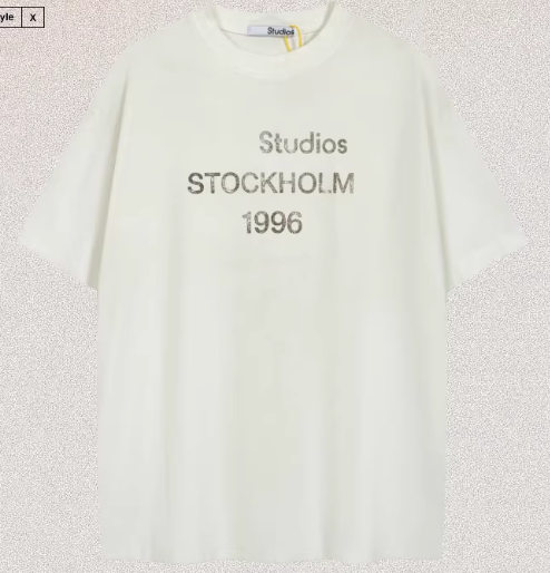 Acne Studios Short Sleeve Tshirt