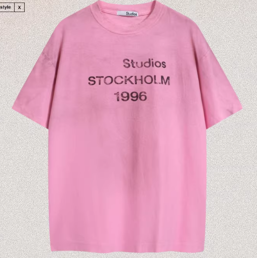 Acne Studios Short Sleeve Tshirt