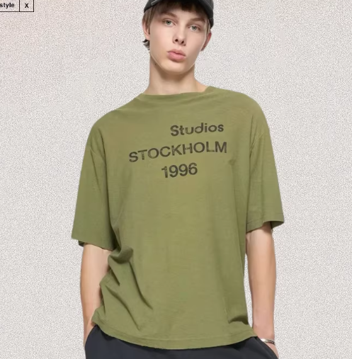 Acne Studios Short Sleeve Tshirt