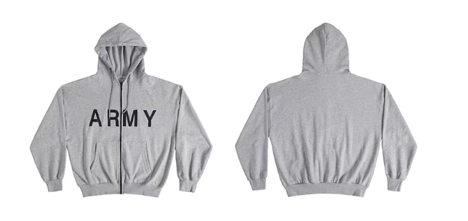 Kanye Yeezy Zipper Hoodie