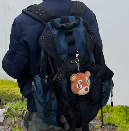 Kanye Yeezy Teddy Bear Keychain